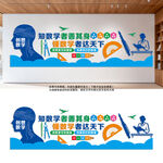 数学学习文化墙