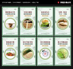 食堂文化标语展板