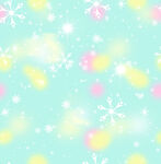 梦幻清新雪花背景图案