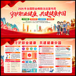 2026职业病防治法宣传周展板