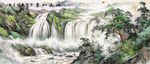 国画山水画