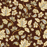 复古花卉图案纹理背景