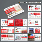 方形招生宣传册