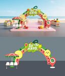 夏日水果市集拱门