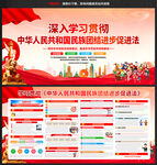 新修订民族团结进步促进法