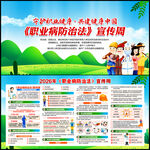 2026年职业病防治展板