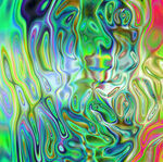 炫彩渐变流体肌理纹