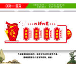 四讲四有文化墙