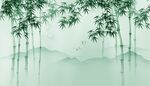 水墨竹子