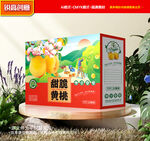 黄桃包装 桃子礼盒