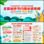 2026年全国城市节水宣传周