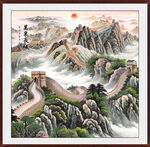 长城国画