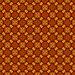 橙色几何图案纹理背景