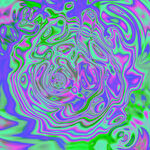 抽象彩色流体肌理纹