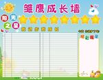 雏鹰成长墙