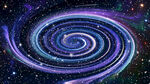 旋涡星空背景