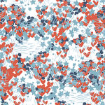 多彩心形图案纹理背景