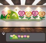 妇幼保健医院产科母婴室文化墙
