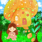 童话女孩与梦幻蘑菇屋