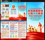 2026年保密宣传教育月三折页