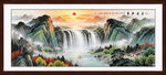 国画山水装饰画