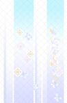 清新条纹花卉背景图