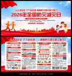 防灾减灾宣传栏