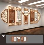 敬老院文化墙展板