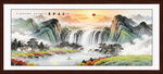 富山春居图挂画