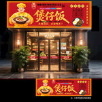 煲仔饭门头