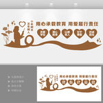 师德师风教师文化墙