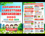 2026年防灾减灾日展板
