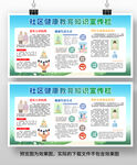 社区健康教育宣传栏