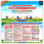 2026年全国路政宣传月海报