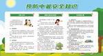 预防中暑安全知识展板