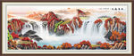 富春山居国画山水