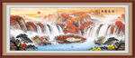 国画山水风景装饰画