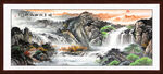 国画山水画