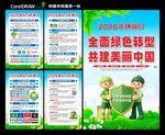 绿色转型宣传海报