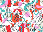 抽象多彩几何图案背景