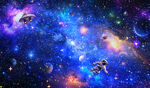 美丽唯美星空星云