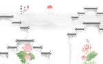 水墨江南背景墙