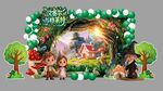 梦幻童话森林场景美陈布置