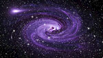 紫色宇宙星空吊顶天花