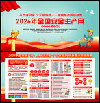 2026年安全生产月板报