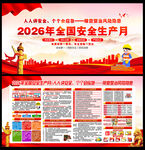 2026年安全月宣传栏
