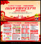 2026年全国安全生产月宣传栏