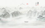 禅意山水画