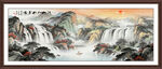国画山水装饰画
