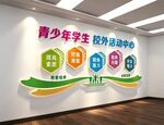 青少年宫活动室中心文化墙